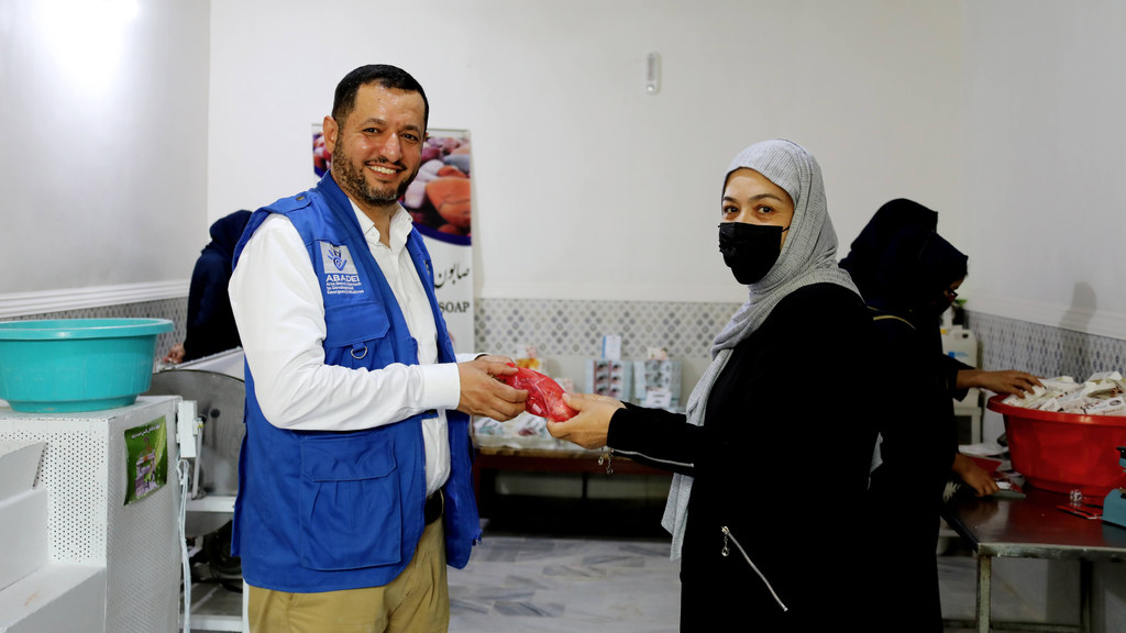 Waheeb Al-Eryani, UNDP Area Manager, Mazar-i-Sharif.